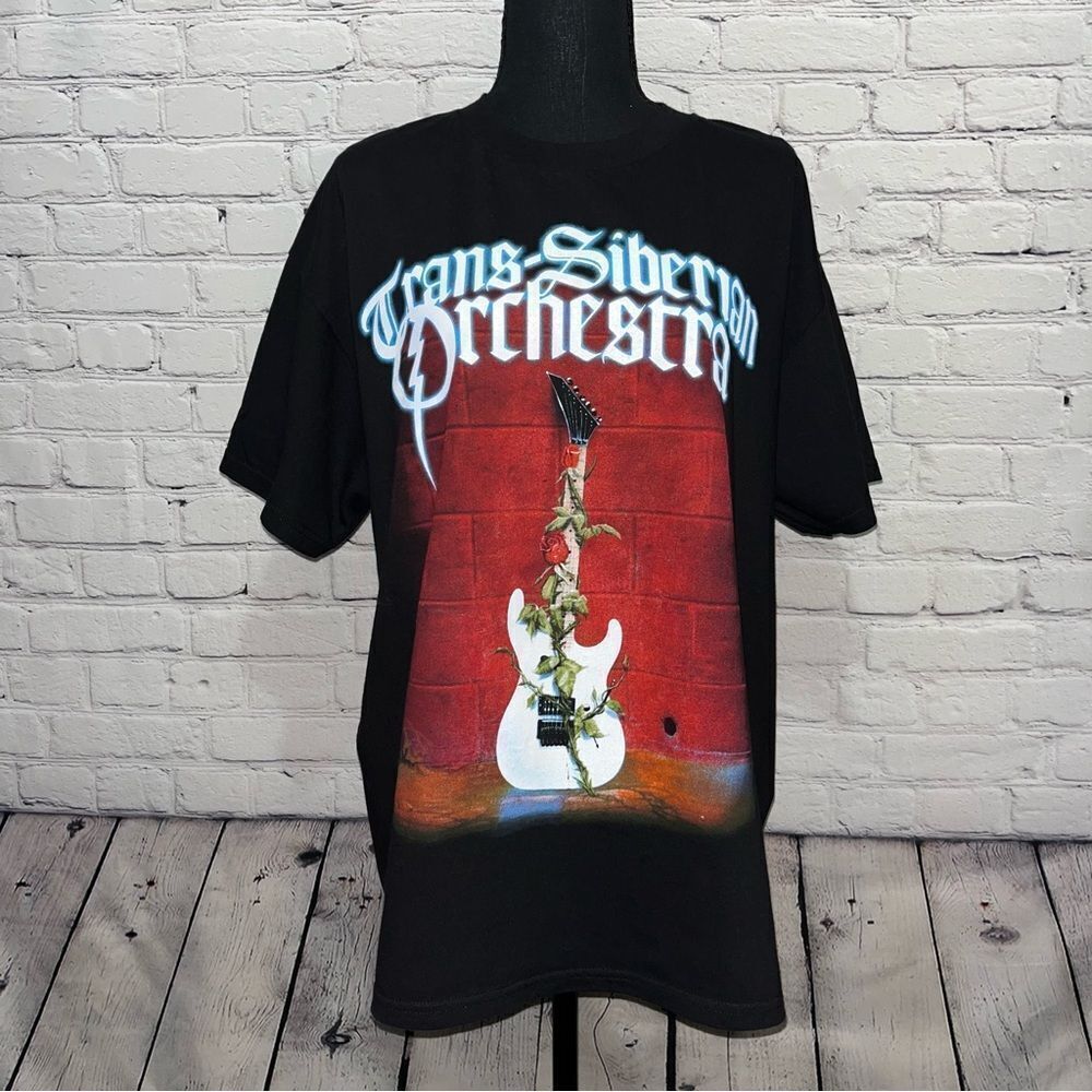 Vintage Y2K Trans-Siberian Orchestra Official Tour T-Shirt Size Large